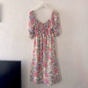 Lush Floral Dress